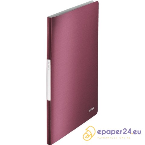 ALBUM OFERTOWY LEITZ STYLE A4/20K CZERWONY ALBUM OFERTOWY LEITZ STYLE A4/20K CZERWONY