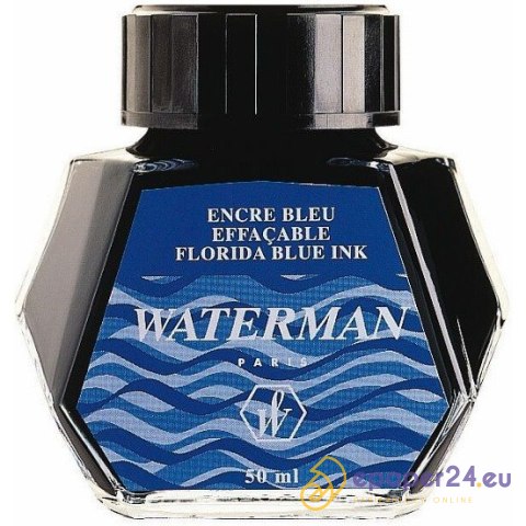 ATRAMENT WATERMAN 50ml NIEBIESKO-CZARNY ATRAMENT WATERMAN 50ml NIEBIESKO-CZARNY