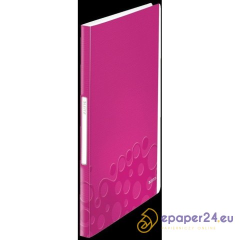 Album ofertowy Leitz Wow A4/40k różowy Album ofertowy Leitz Wow A4/40k różowy