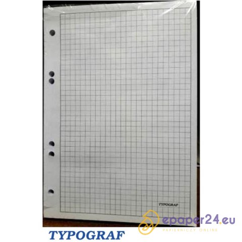 BLOK BIUROWY TYPOGRAF A4/80K KRATKA (5) BLOK BIUROWY TYPOGRAF A4/80K KRATKA (5)
