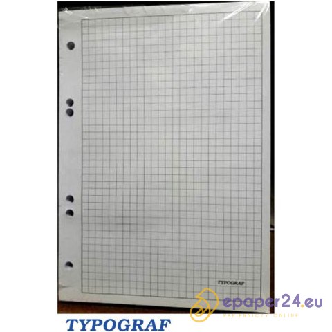 BLOK BIUROWY TYPOGRAF A5/80K KRATKA (5) BLOK BIUROWY TYPOGRAF A5/80K KRATKA (5)