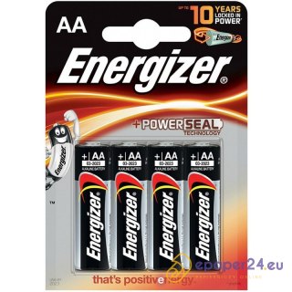 Baterie Energizer Alkaline Power AA LR6 1.5V (4)