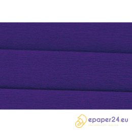 Bibuła marszczona Fiorello 50x200cm ciemnofioletowa