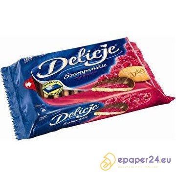 DELICJE SZAMPAŃSKIE 294g MALINOWE DELICJE SZAMPAŃSKIE 294g MALINOWE