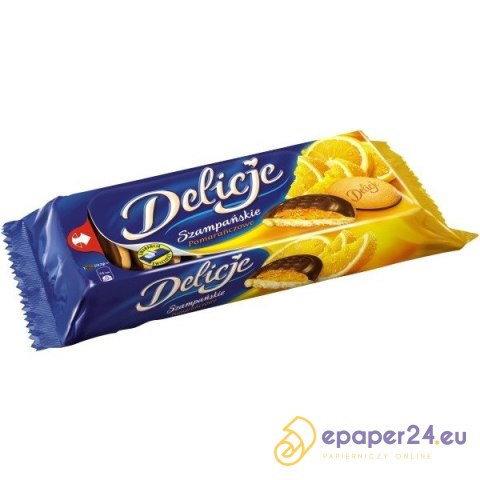 DELICJE SZAMPAŃSKIE 147g POMARAŃCZOWE DELICJE SZAMPAŃSKIE 147g POMARAŃCZOWE