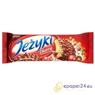 CIASTKA GOPLANA JEŻYKI 140g WIŚNIOWE