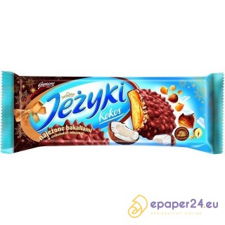 CIASTKA GOPLANA JEŻYKI 140g KOKOSOWE