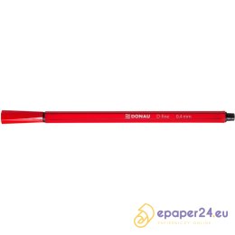 Cienkopisy Donau D-Fine 0.4mm czerwone (10)