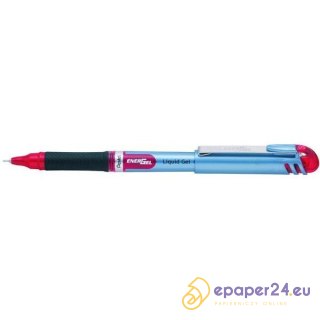 CIENKOPIS KULKOWY PENTEL ENERGEL BLN15 CZERWONY