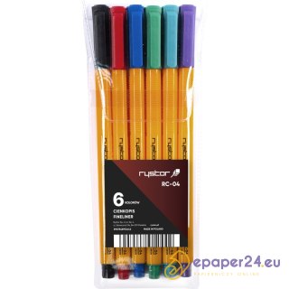 CIENKOPIS RYSTOR RC-04 6 KOLORÓW