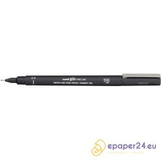 CIENKOPIS KREŚLARSKI UNI PIN-200 0,4mm CZARNY