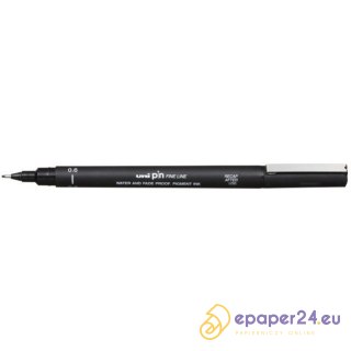 CIENKOPIS KREŚLARSKI UNI PIN-200 0,6mm CZARNY