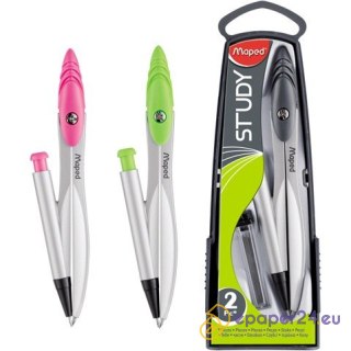 CYRKIEL MAPED STUDY 150 + OŁÓWEK AUTOMATYCZNY