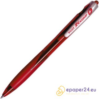 DŁUGOPIS OLEJOWY PILOT REXGRIP CZERWONY