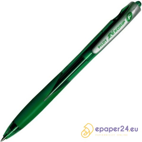 DŁUGOPIS OLEJOWY PILOT REXGRIP ZIELONY DŁUGOPIS OLEJOWY PILOT REXGRIP ZIELONY