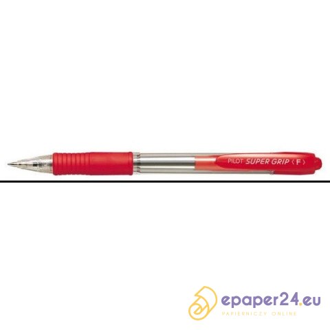 DŁUGOPIS OLEJOWY PILOT SUPER GRIP CZERWONY DŁUGOPIS OLEJOWY PILOT SUPER GRIP CZERWONY