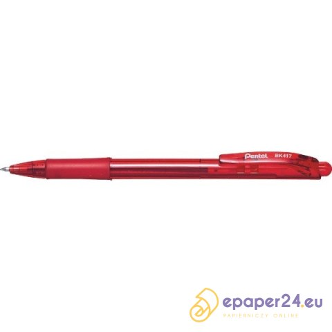 DŁUGOPIS PENTEL BK417 CZERWONY DŁUGOPIS PENTEL BK417 CZERWONY