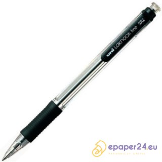 DŁUGOPIS UNI SN-101 LAKNOCK CZARNY
