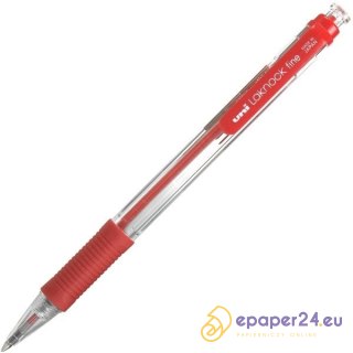 DŁUGOPIS UNI SN-101 LAKNOCK CZERWONY