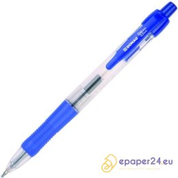 Długopis żelowy Donau Gelclick 0.5mm niebieski
