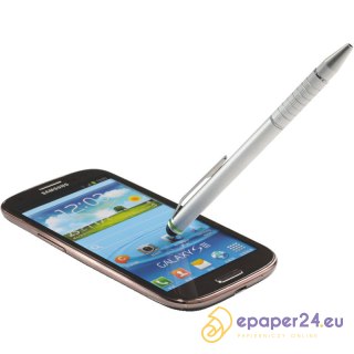 DŁUGOPIS LEITZ COMPLETE 2w1 STYLUS SREBRNY