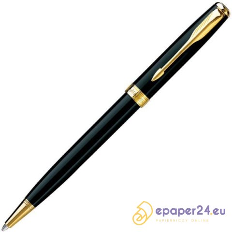DŁUGOPIS PARKER SONNET LAKA CZARNA GT DŁUGOPIS PARKER SONNET LAKA CZARNA GT