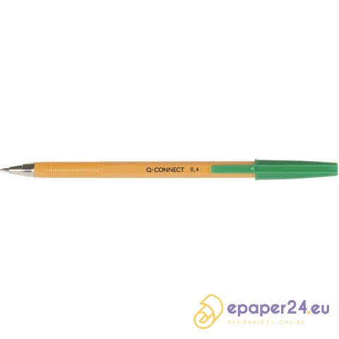 Długopisy Q-Connect 0.4mm zielone (20) Długopisy Q-Connect 0.4mm zielone (20)