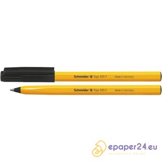 Długopis Schneider Slider Tops 505 F czarny