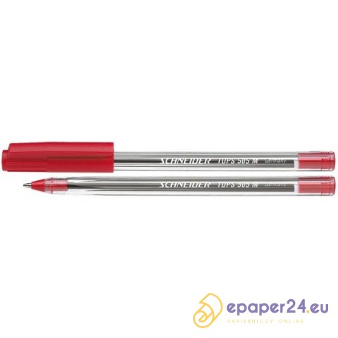 Długopis Schneider Slider Tops 505 M czerwony Długopis Schneider Slider Tops 505 M czerwony