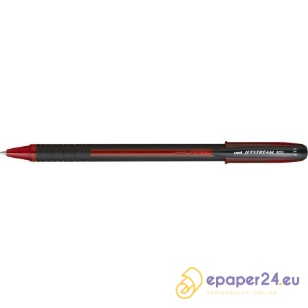 DŁUGOPIS KULKOWY UNI SX-101 JETSTREAM CZERWONY DŁUGOPIS KULKOWY UNI SX-101 JETSTREAM CZERWONY