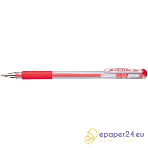 DŁUGOPIS ŻELOWY PENTEL HYBRID K116 CZERWONY DŁUGOPIS ŻELOWY PENTEL HYBRID K116 CZERWONY