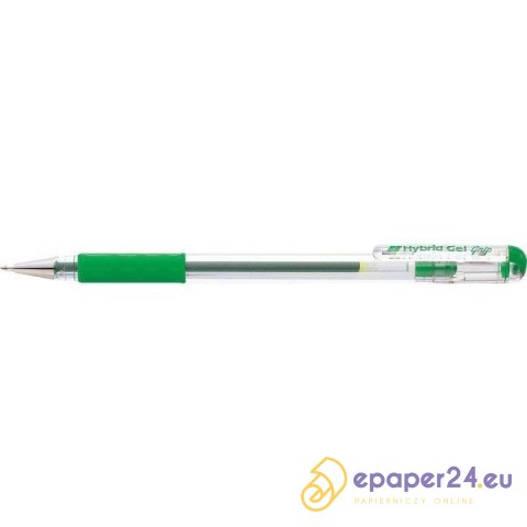 DŁUGOPIS ŻELOWY PENTEL HYBRID K116 ZIELONY DŁUGOPIS ŻELOWY PENTEL HYBRID K116 ZIELONY