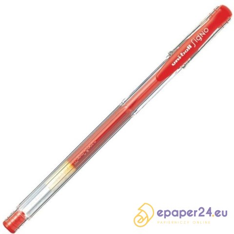 DŁUGOPIS ŻELOWY UNI UM-100 SIGNO CZERWONY DŁUGOPIS ŻELOWY UNI UM-100 SIGNO CZERWONY