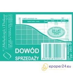 DOWÓD SPRZEDAŻY DS A7 (WIELOKOPIA)