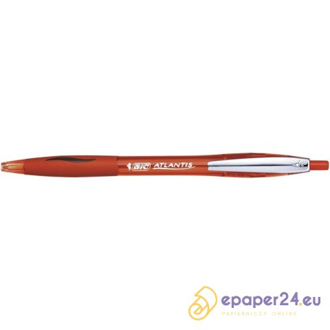Długopis BiC Atlantis Soft czerwony Długopis BiC Atlantis Soft czerwony