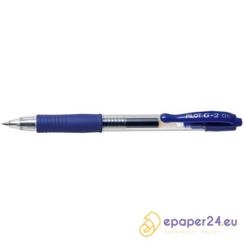 Długopis żelowy Pilot G-2 0.5mm niebieski Długopis żelowy Pilot G-2 0.5mm niebieski