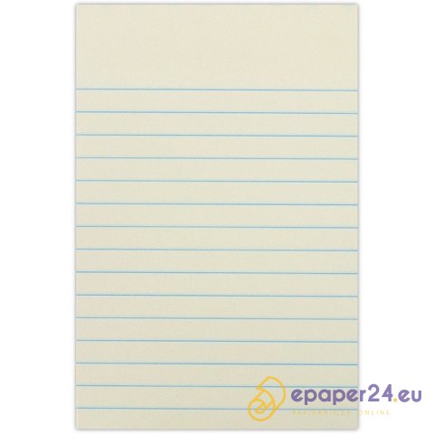 Karteczki Donau 101x150mm w linie żółte (100) Karteczki Donau 101x150mm w linie żółte (100)