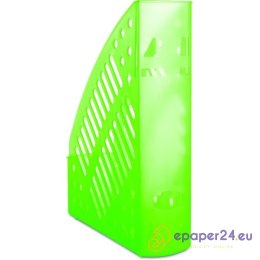 Pojemnik na dokumenty Donau A4/70mm transparentny zielony