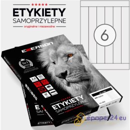 Etykiety Emerson A4 245x35mm białe (100)