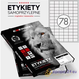 Etykiety Emerson A4 33x22mm białe (100)
