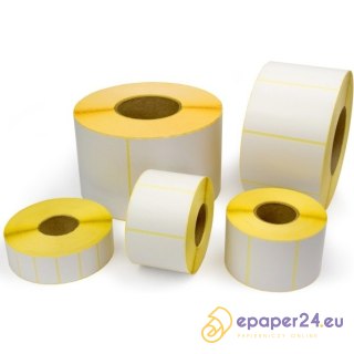 Etykiety na rolce Emerson 58x43mm białe (1000)