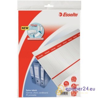 ETYKIETY NA SEGREGATOR ESSELTE 29x158mm WSUWANE