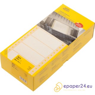 ETYKIETY DO DRUKARKI IGŁOWEJ AVERY 88,9*35,7mm BIAŁE