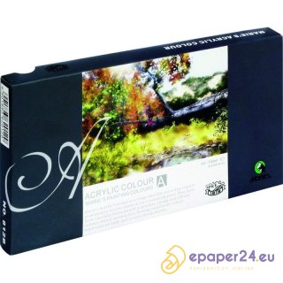 FARBY AKRYLOWE MARIE'S 12ml*18 KOLORÓW