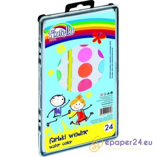 FARBY AKWARELOWE FIORELLO 2g*24 KOLORY