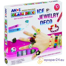 FARBY WITRAŻOWE AMOS ICE JAWELRY 10,5ml*10 KOLORÓW