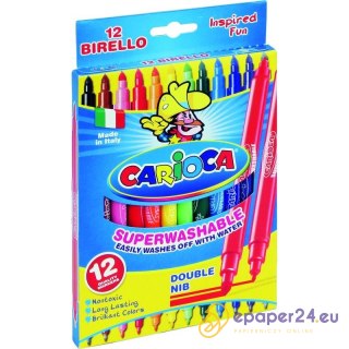 FLAMASTRY CARIOCA BIRELLO 12 KOLORÓW