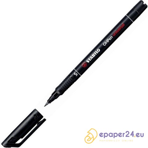 FOLIOPIS STABILO OHPEN UNIVERSAL 0,4mm CZARNY FOLIOPIS STABILO OHPEN UNIVERSAL 0,4mm CZARNY