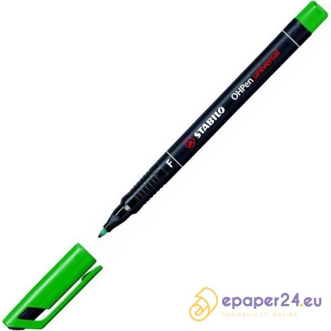 FOLIOPIS STABILO OHPEN UNIVERSAL 0,7mm ZIELONY FOLIOPIS STABILO OHPEN UNIVERSAL 0,7mm ZIELONY