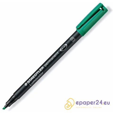 FOLIOPIS STAEDTLER LUMOCOLOR B ZIELONY FOLIOPIS STAEDTLER LUMOCOLOR B ZIELONY